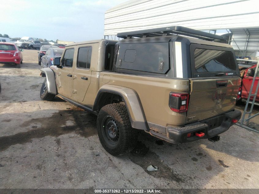 2020 JEEP GLADIATOR RUBICON VIN: 1C6JJTBG8LL196258