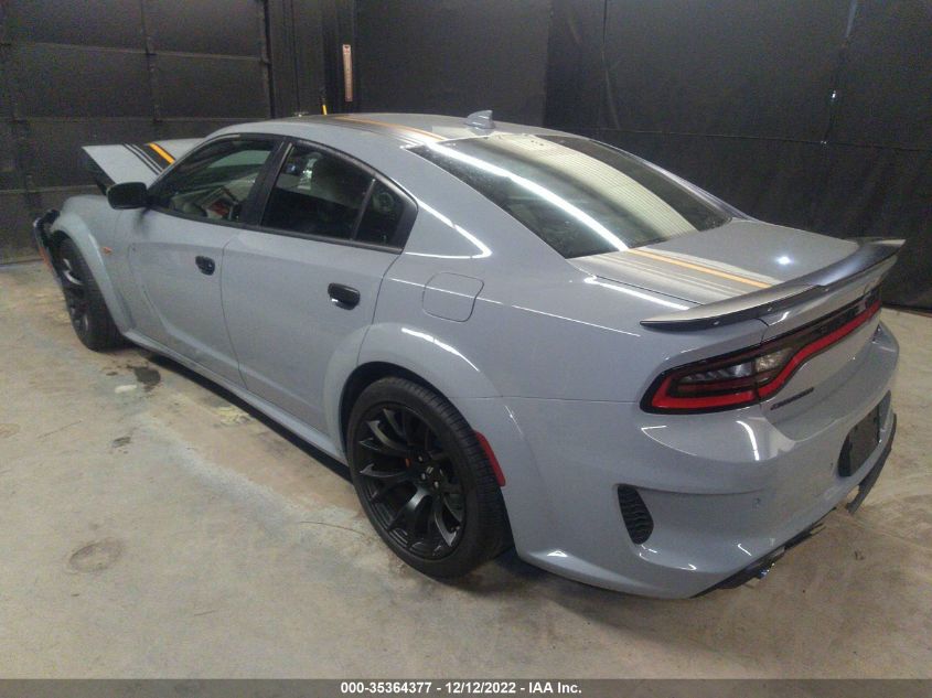 2022 DODGE CHARGER SCAT PACK WIDEBODY VIN: 2C3CDXGJ9NH101120