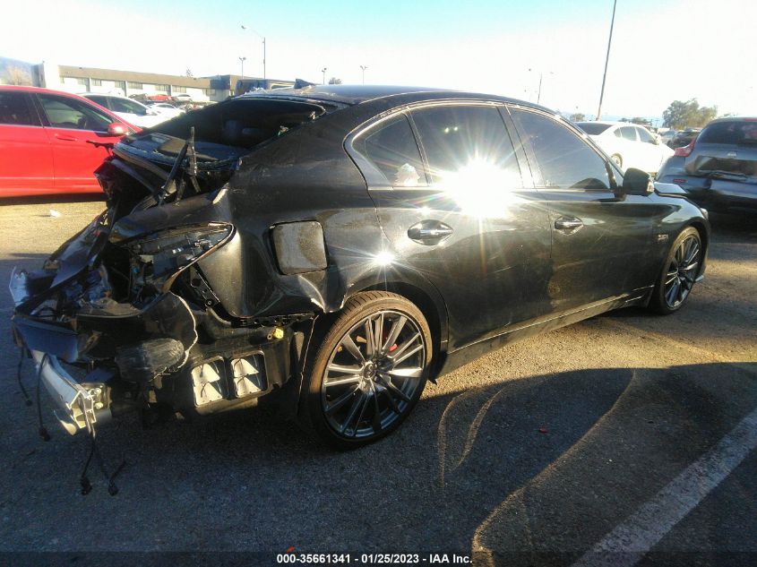 2021 INFINITI Q50 RED SPORT 400 VIN: JN1FV7DP3MM850735