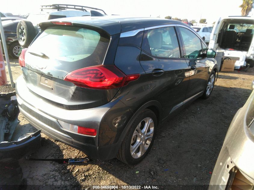 2021 CHEVROLET BOLT EV LT VIN: 1G1FY6S04M4100225