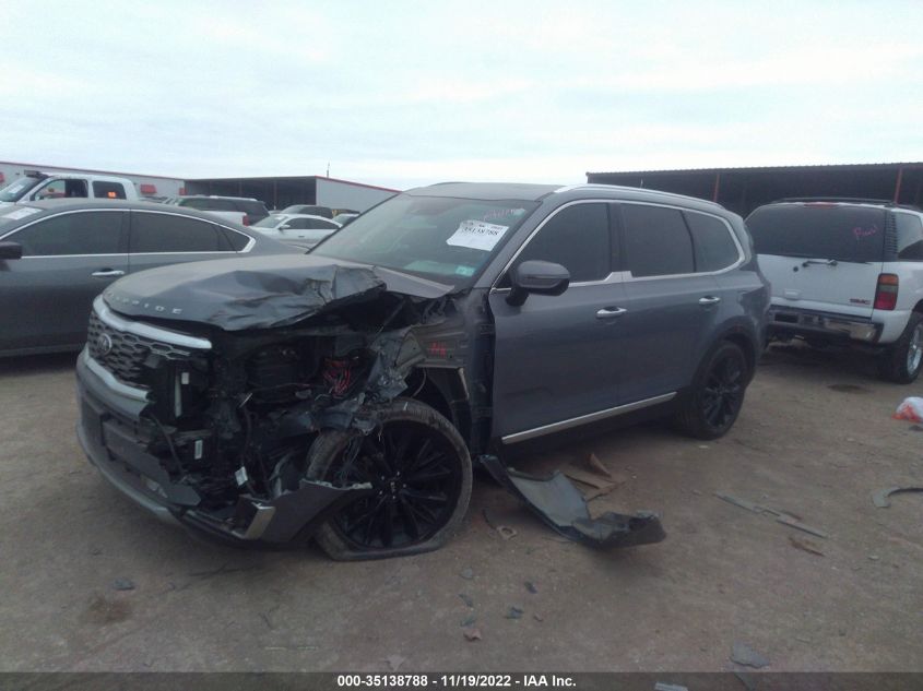 2021 KIA TELLURIDE SX VIN: 5XYP54HC0MG170252