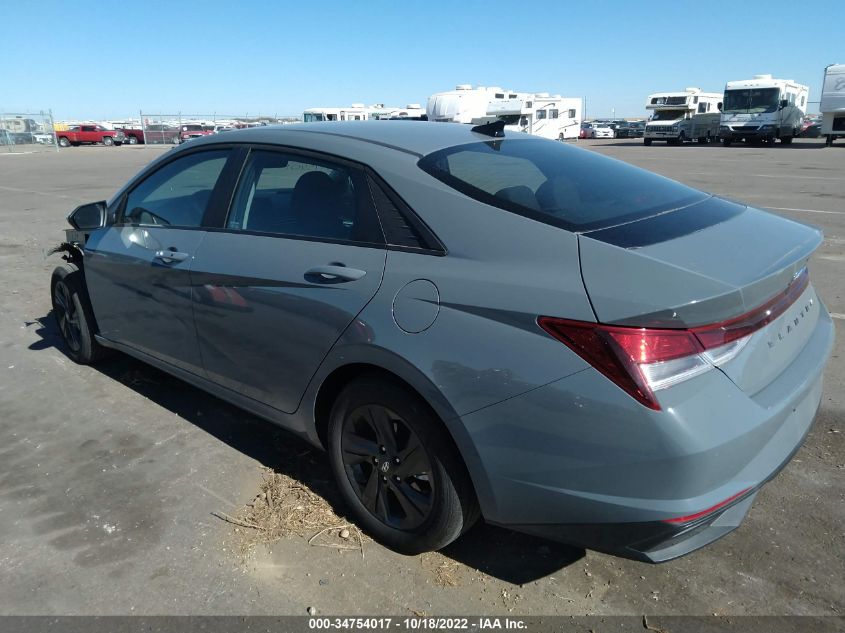 2022 HYUNDAI ELANTRA SEL VIN: KMHLM4AG7NU348832