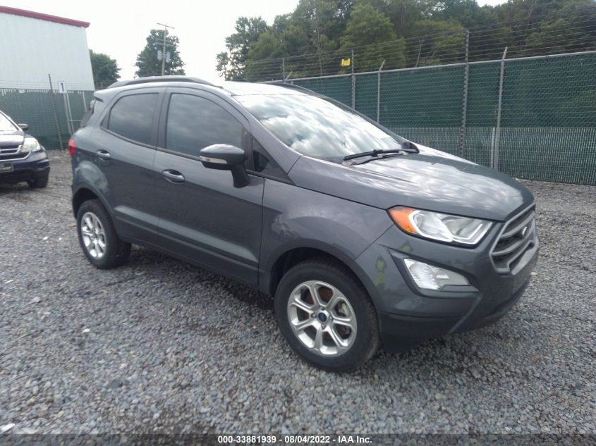 2021 FORD ECOSPORT SE VIN: MAJ6S3GL0MC409938