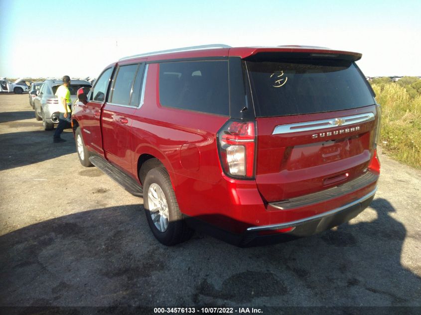 2022 CHEVROLET SUBURBAN LT VIN: 1GNSCCKD1NR123835