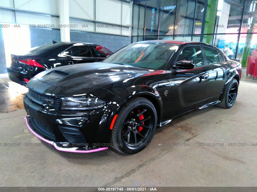 2021 DODGE CHARGER SRT HELLCAT REDEYE VIN: 2C3CDXL91MH501473