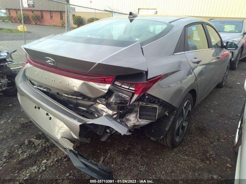 2023 HYUNDAI ELANTRA LIMITED VIN: KMHLP4AG4PU394662