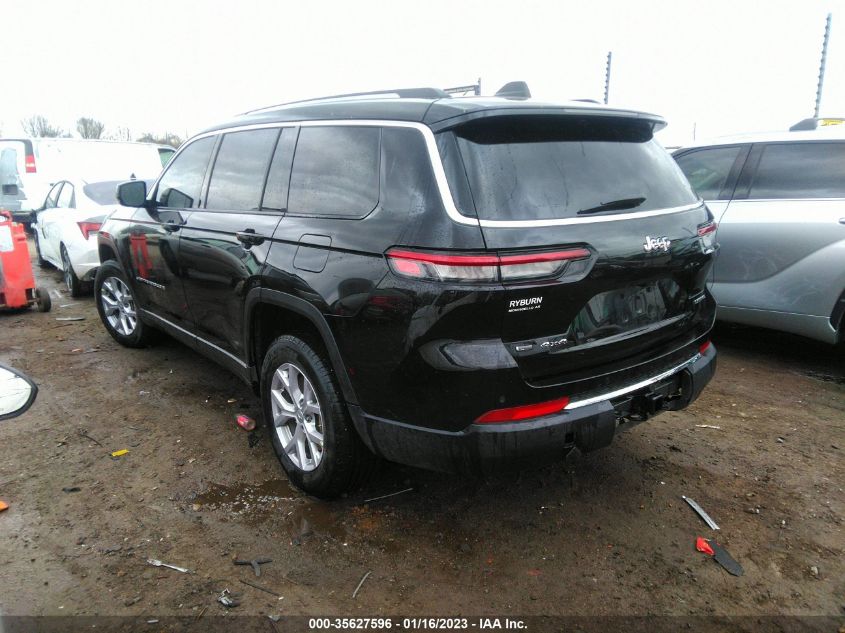 2022 JEEP GRAND CHEROKEE L LIMITED VIN: 1C4RJKBG2N8515052