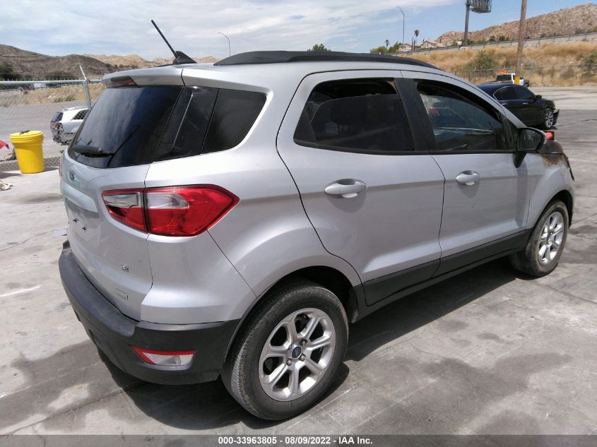2020 FORD ECOSPORT SE VIN: MAJ3S2GE0LC319962