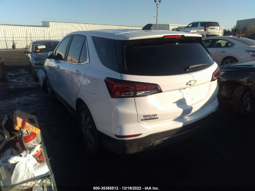 2022 CHEVROLET EQUINOX LT VIN: 3GNAXKEV1NL137742