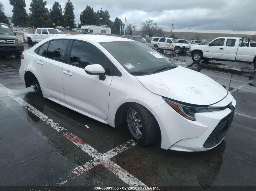 2022 TOYOTA COROLLA HYBRID LE VIN: JTDEAMDE1N3012146
