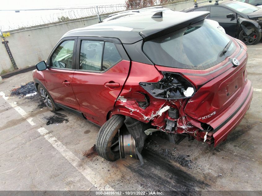 2021 NISSAN KICKS SV VIN: 3N1CP5CVXML492044