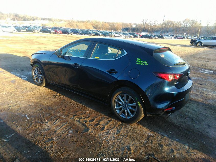 2022 MAZDA MAZDA3 HATCHBACK 2.5 S VIN: JM1BPAJL9N1512439