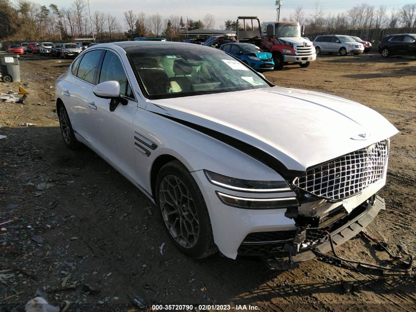 2021 GENESIS G80 2.5T VIN: KMTGB4SC4MU046163
