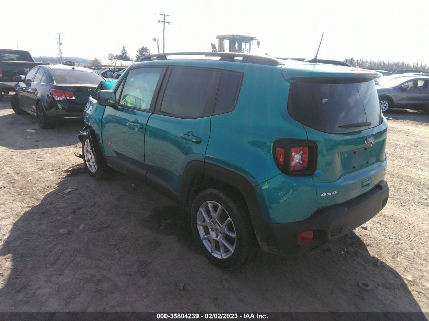 2022 JEEP RENEGADE LATITUDE VIN: ZACNJDB19NPN62929