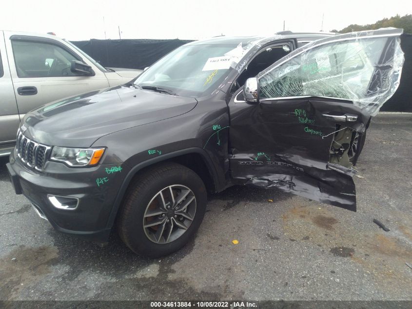 2021 JEEP GRAND CHEROKEE LIMITED VIN: 1C4RJFBG9MC810135