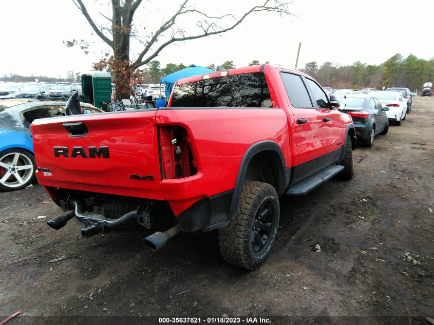 2021 RAM 1500 REBEL VIN: 1C6SRFLT8MN623227