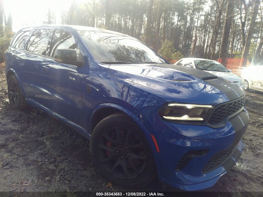 2021 DODGE DURANGO SRT HELLCAT VIN: 1C4SDJH91MC715704