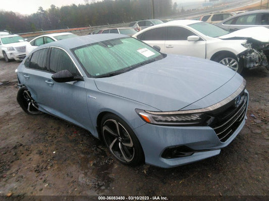 2022 HONDA ACCORD HYBRID SPORT VIN: 1HGCV3F24NA037774