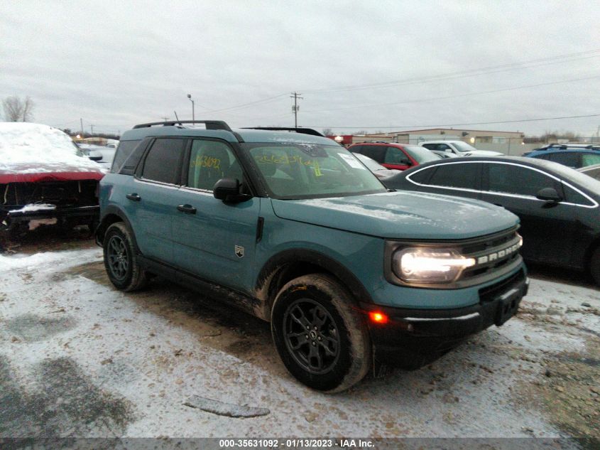 2021 FORD BRONCO SPORT BIG BEND VIN: 3FMCR9B6XMRA12831