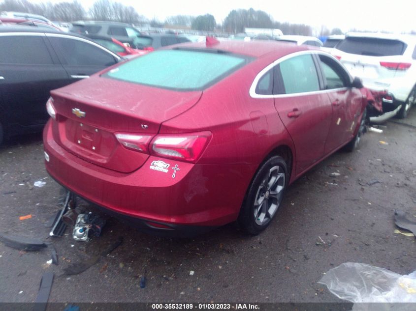 2022 CHEVROLET MALIBU LT VIN: 1G1ZD5ST9NF105438