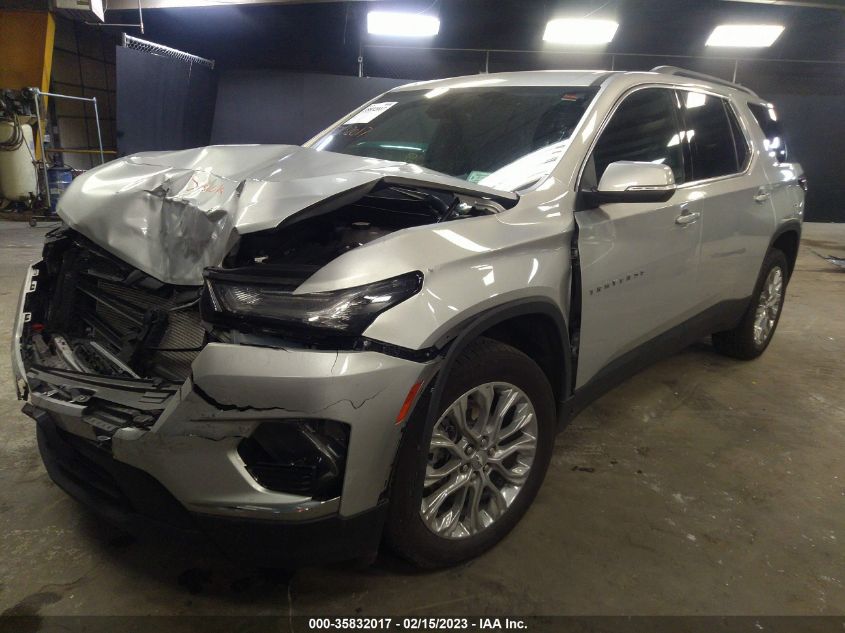 2022 CHEVROLET TRAVERSE LT CLOTH VIN: 1GNEVGKW2NJ145275