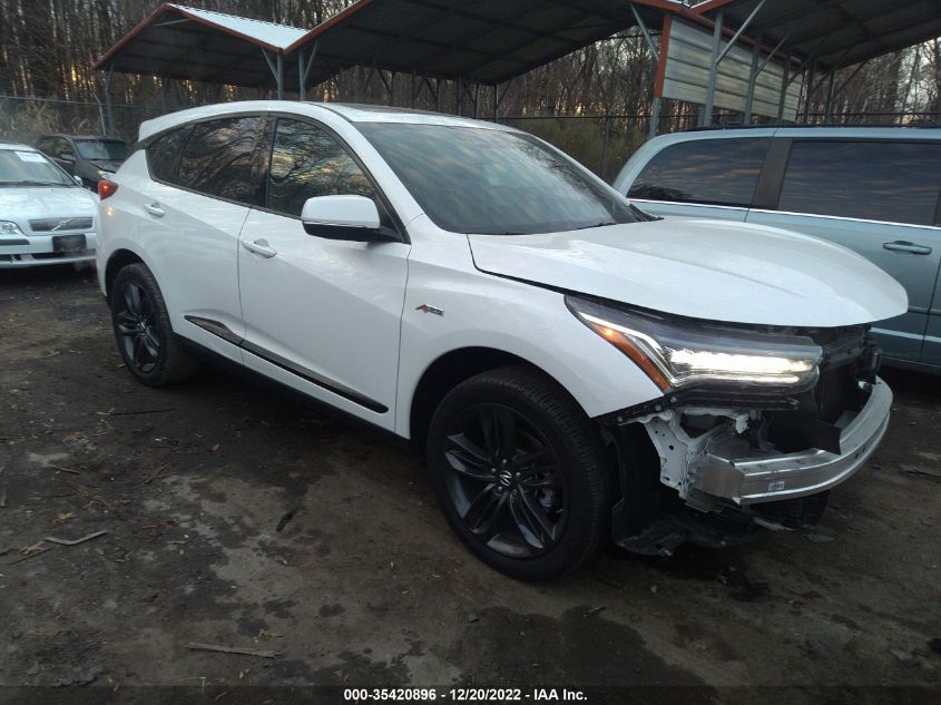 2021 ACURA RDX W/A-SPEC PACKAGE VIN: 5J8TC1H61ML009024