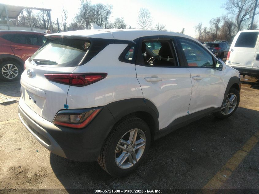 2022 HYUNDAI KONA SE VIN: KM8K22AB6NU765353