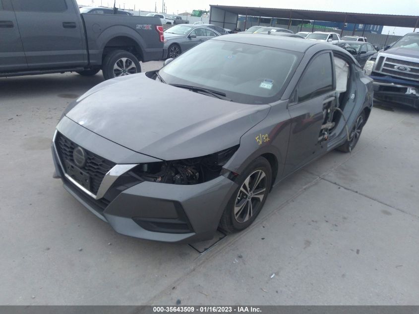2021 NISSAN SENTRA SV VIN: 3N1AB8CV4MY283103