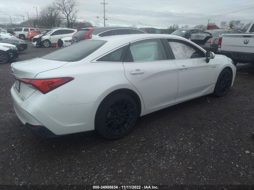 2021 TOYOTA AVALON HYBRID LIMITED VIN: 4T1CA1AB4MU002473