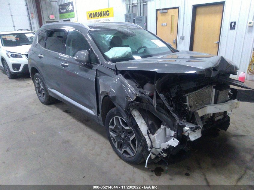 2021 HYUNDAI SANTA FE LIMITED VIN: 5NMS4DAL3MH317337