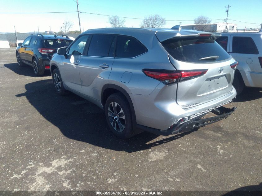2023 TOYOTA HIGHLANDER L/LE/XLE/XSE/LIMITED VIN: 5TDKDRBH5PS002872