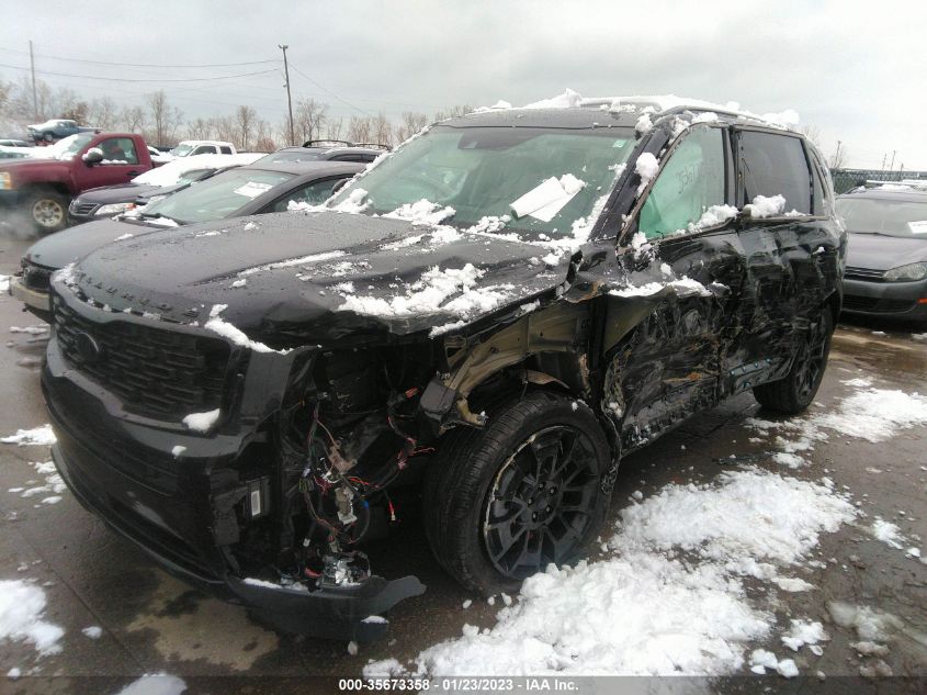 2021 KIA TELLURIDE EX VIN: 5XYP3DHC6MG101054