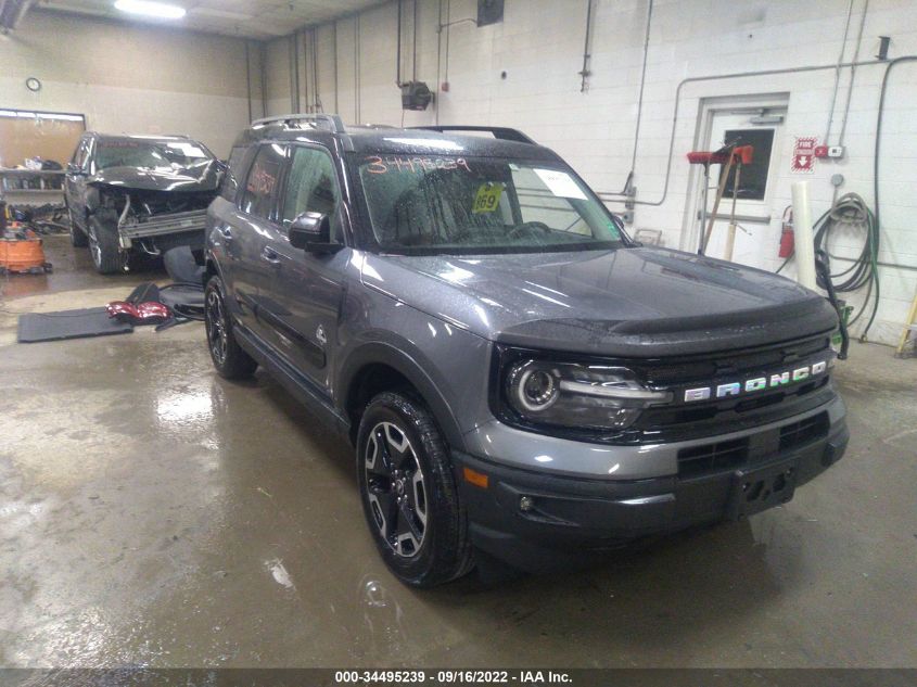 2021 FORD BRONCO SPORT OUTER BANKS VIN: 3FMCR9C69MRA38397