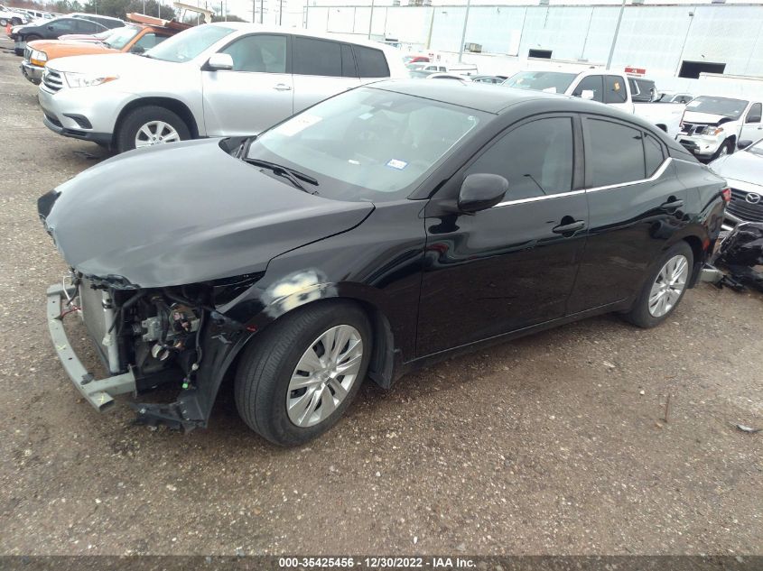 2020 NISSAN SENTRA S VIN: 3N1AB8BV3LY243675