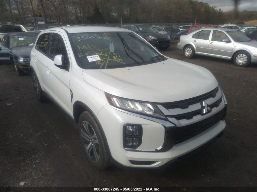 2020 MITSUBISHI OUTLANDER SPORT ES 2.0/SE 2.0 VIN: JA4AR3AUXLU027629