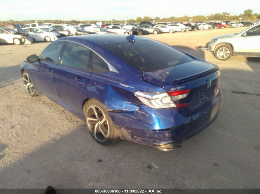 2020 HONDA ACCORD SEDAN SPORT VIN: 1HGCV2F36LA029059