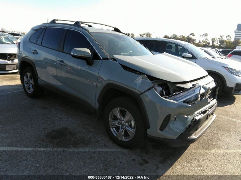 2022 TOYOTA RAV4 XLE VIN: 2T3W1RFV1NW215288