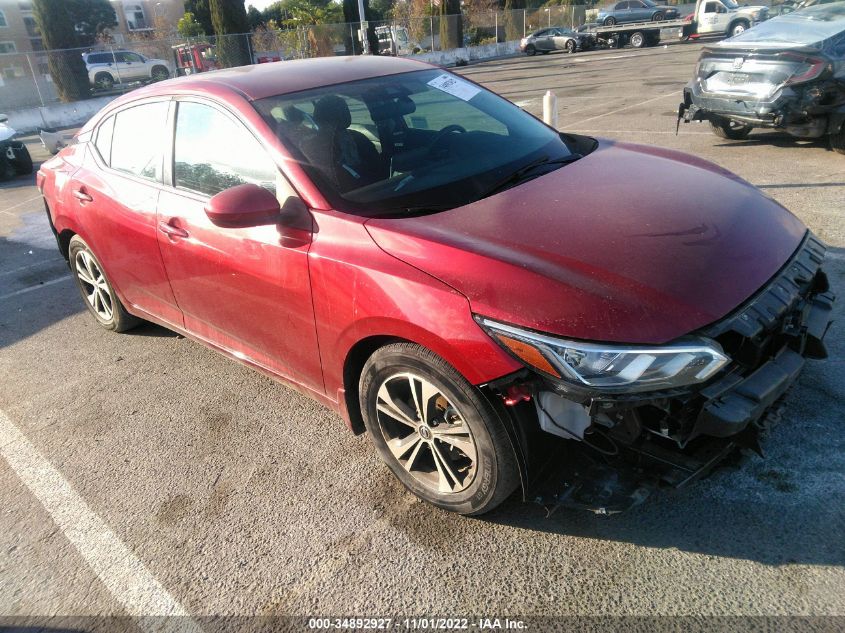 2021 NISSAN SENTRA SV VIN: 3N1AB8CV4MY242079