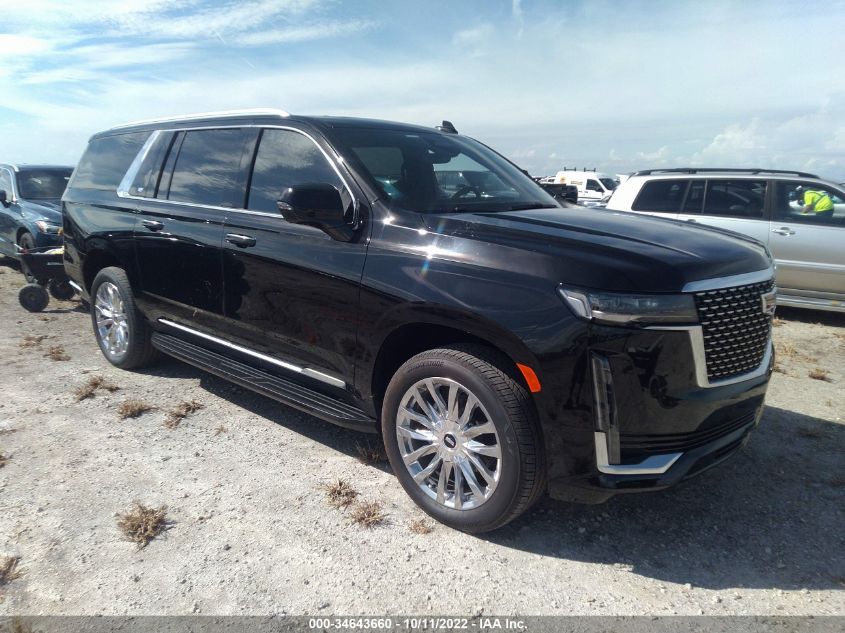 2022 CADILLAC ESCALADE ESV PREMIUM LUXURY VIN: 1GYS4KKL7NR315794