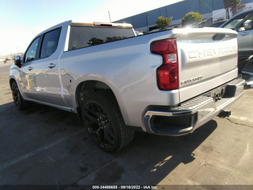 2021 CHEVROLET SILVERADO 1500 LT VIN: 3GCPWCED4MG272157