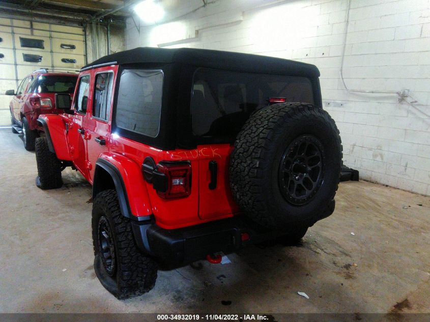 2021 JEEP WRANGLER UNLIMITED RUBICON VIN: 1C4JJXFG7MW824286