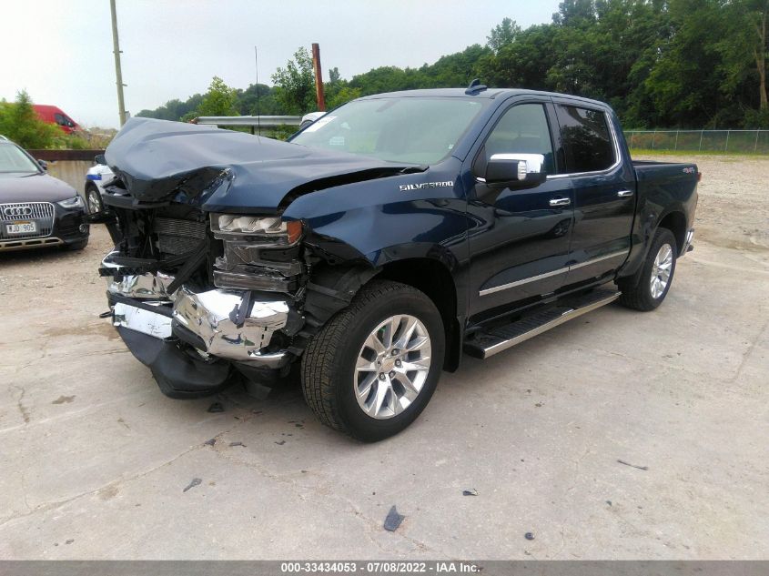 2021 CHEVROLET SILVERADO 1500 LTZ VIN: 1GCUYGEDXMZ144350