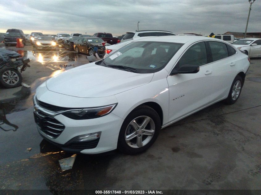 2022 CHEVROLET MALIBU LS VIN: 1G1ZB5ST2NF208755