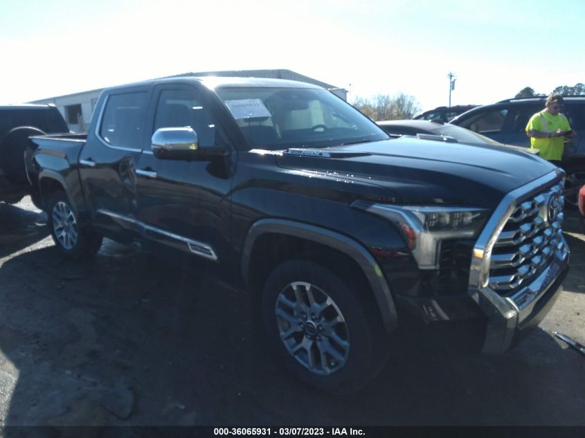 2022 TOYOTA TUNDRA 4WD 1794 EDITION HYBRID VIN: 5TFMC5DB3NX013020