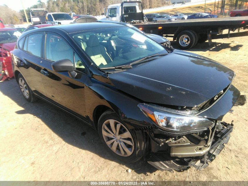 2022 SUBARU IMPREZA VIN: 4S3GTAB65N3707954