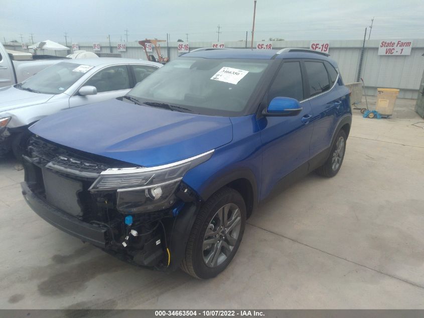 2022 KIA SELTOS S VIN: KNDEU2AA0N7343483
