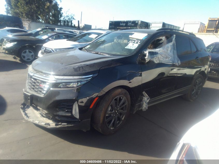 2022 CHEVROLET EQUINOX RS VIN: 2GNAXMEV0N6151678