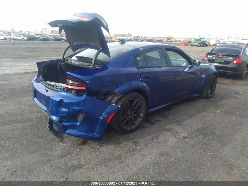 2022 DODGE CHARGER SCAT PACK WIDEBODY VIN: 2C3CDXGJ7NH179587