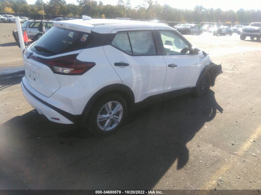 2021 NISSAN KICKS S VIN: 3N1CP5BV6ML565511