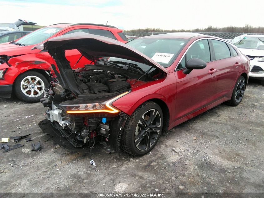 2022 KIA K5 GT-LINE VIN: 5XXG64J21NG143470